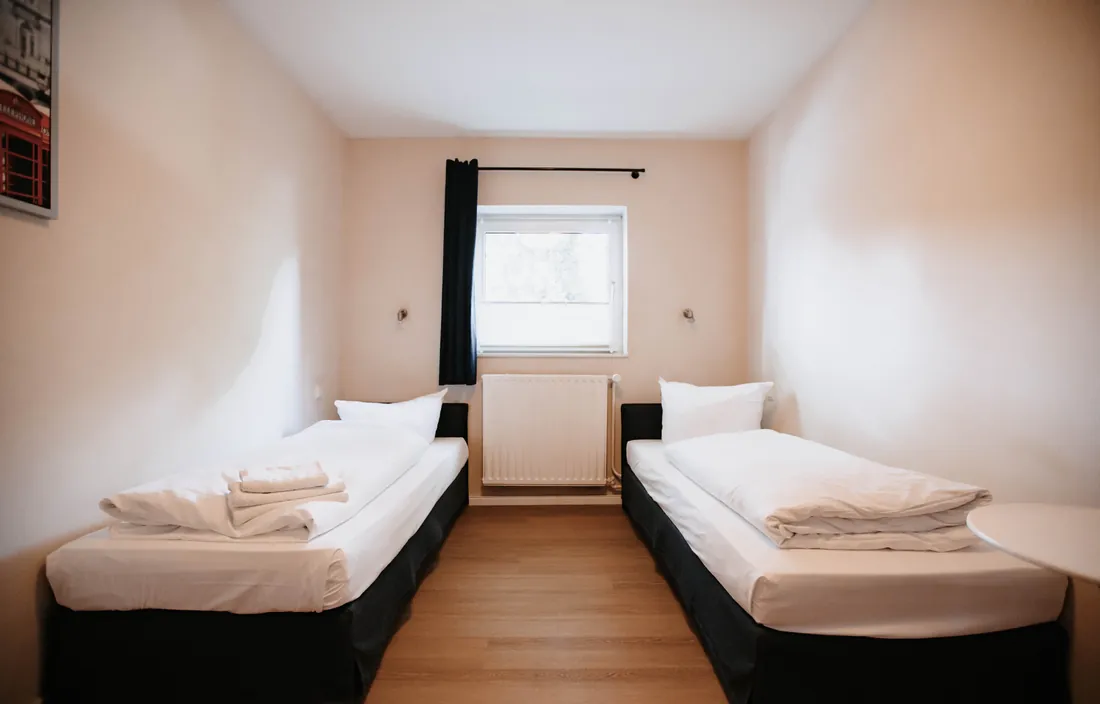 Twin room with shared WC at Arcade Hostel Hamburg