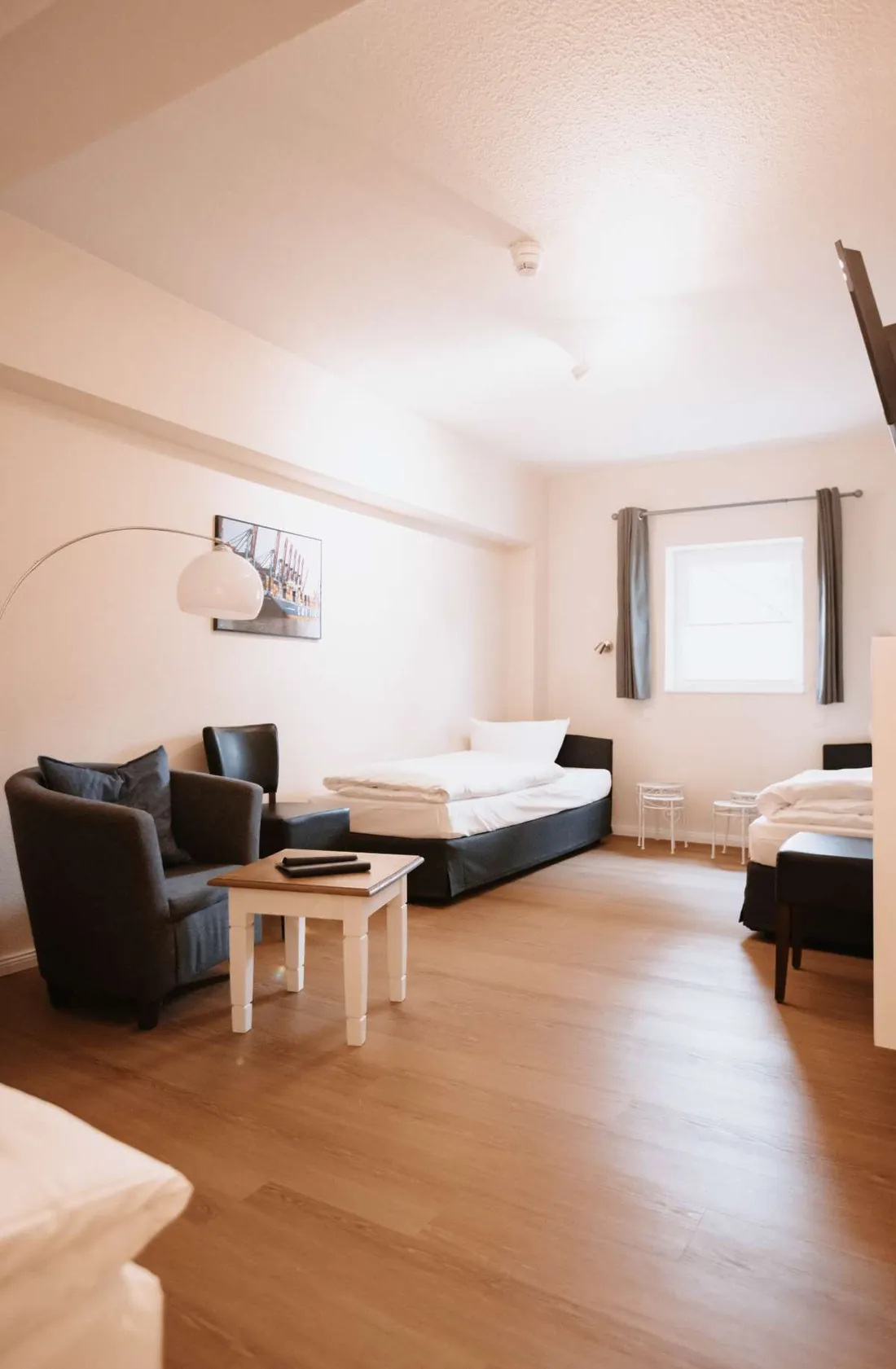 Triple room with private bathroom at Arcade Hostel Hamburg